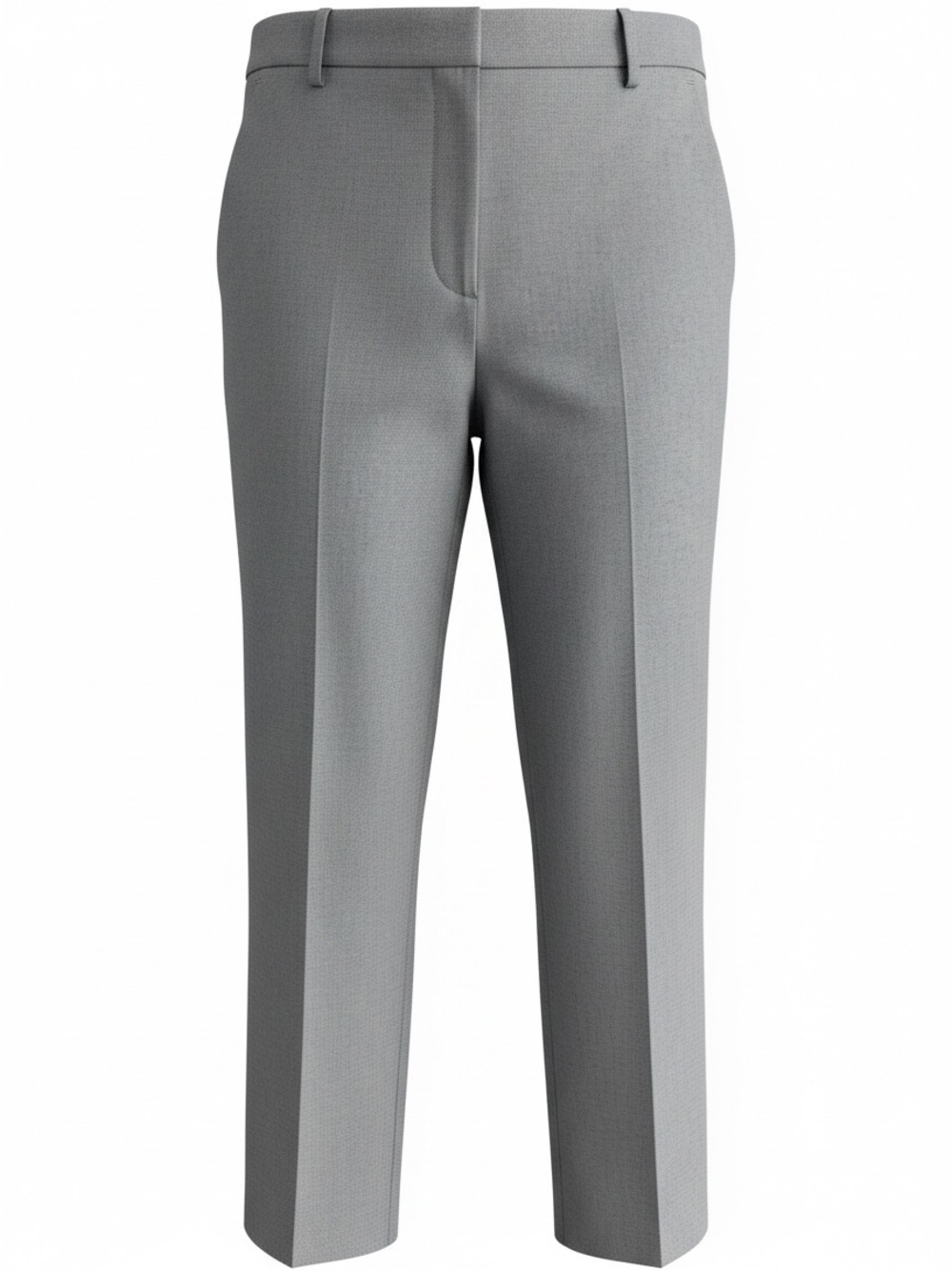 Zara Women’s Light Gray Twill Trousers